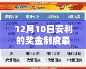 揭秘，12月10日安利奖金制度最新改版特性及优势