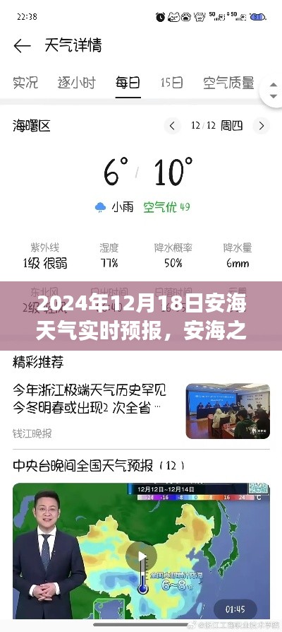 安海之约，天气与友情的温馨故事实时播报（日期，XXXX年XX月XX日）