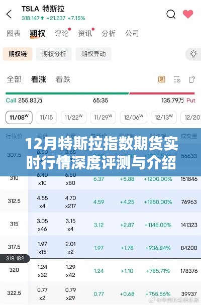 特斯拉指数期货实时行情深度评测与介绍（12月版）