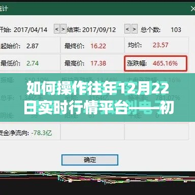 操作往年特定日期实时行情平台的指南，初学者与进阶用户指南