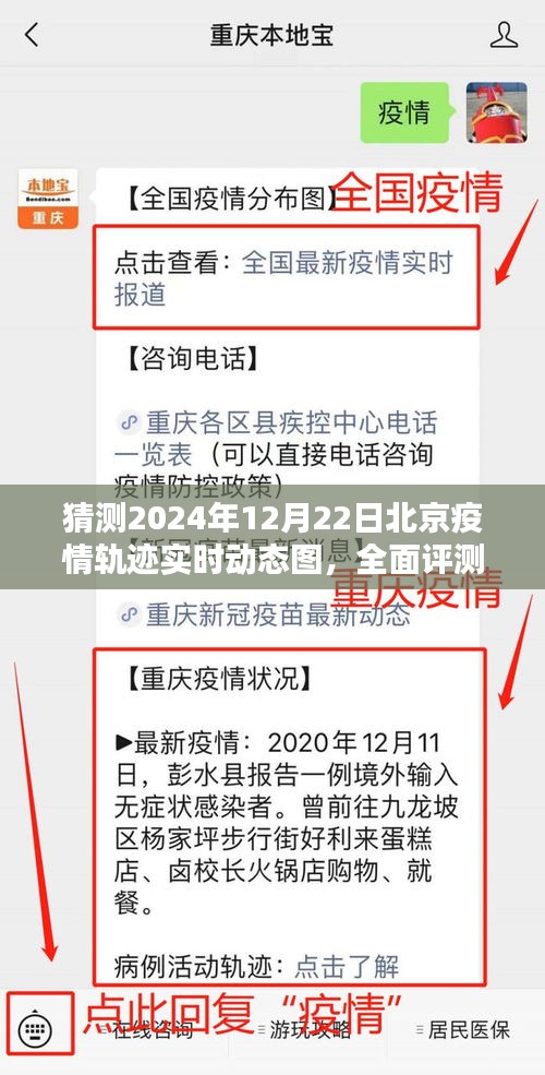 2024年12月22日北京疫情轨迹实时动态图全面评测与深度介绍，疫情发展预测及应对策略