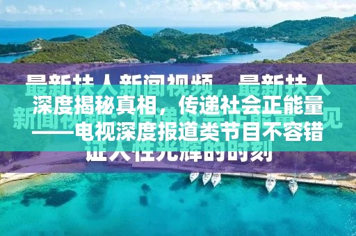 深度揭秘真相，传递社会正能量——电视深度报道类节目不容错过