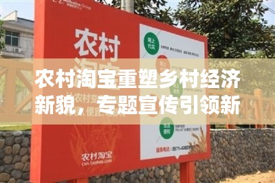 农村淘宝重塑乡村经济新貌，专题宣传引领新潮流