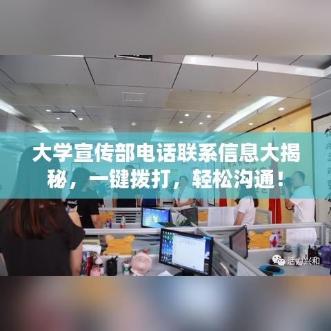 大学宣传部电话联系信息大揭秘，一键拨打，轻松沟通！