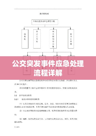 公交突发事件应急处理流程详解