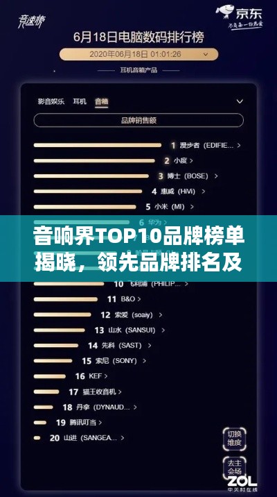 音响界TOP10品牌榜单揭晓，领先品牌排名及特色一网打尽