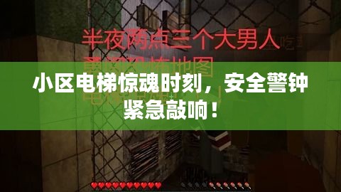 小区电梯惊魂时刻，安全警钟紧急敲响！
